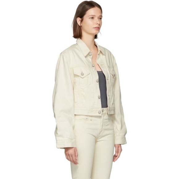 NWT R13 White Denim Jacket - Picture 4 of 10